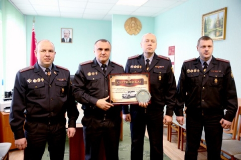 Район внутренних дел Климовичского райисполкома признан лучшим в области по итогам служебно-оперативной деятельности за 2019 год