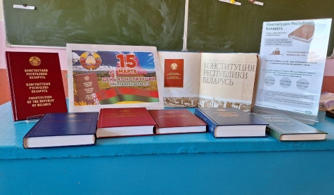 Основной Закон страны: климовичские библиотекари провели час информации, посвященный 30-летию Конституции Республики Беларусь