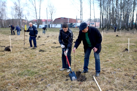 21 марта на Климовщине состоялся районный субботник