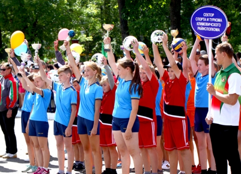 Климовичские любители спорта встречают День физкультурника с высокими показателями