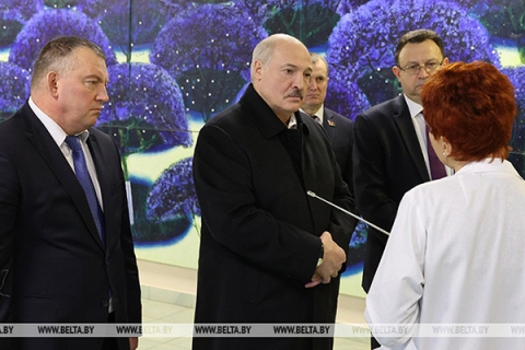 Лукашенко в канун Нового года посещает РНПЦ детской онкологии, гематологии и иммунологии