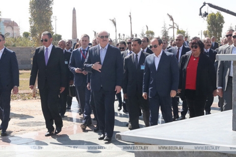 Умный город будущего — Президент Египта показал Лукашенко новую административную столицу