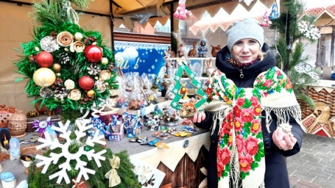 Климовчане приняли участие в новогодней ярмарке мастеров народного творчества области