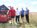 В ОАО «Роднянский» Климовичского района убирают рапс