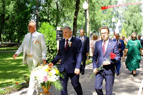 Климовщина отметила 75-ю годовщину освобождения Беларуси от немецко-фашистских захватчиков