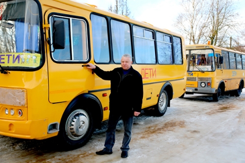 Автопарк отдела по образованию Климовичского райисполкома пополнился новым автобусом