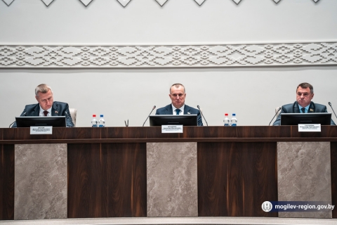 Итоги социально-экономического развития Могилевской области за I квартал 2025 года обсудили на заседании облисполкома