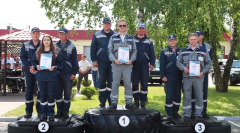 Команда ПУ «Климовичигаз» заняла второе место в конкурсе на звание «Лучшая транспортная служба»